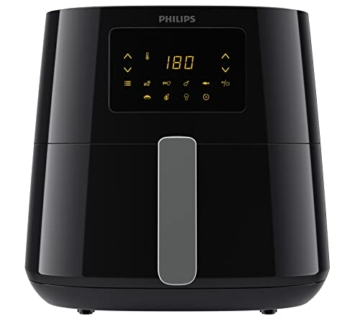 Philips Essential Airfryer XL - 6.2L, Fritteuse ohne Öl, Rapid Air Heißlufttechnologie, Touchscreen, NutriU App mit Rezepten (HD9270/90) - 1